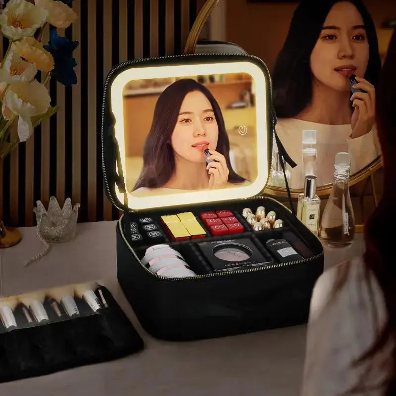 LED Light Cosmetic Bag - KIMDRE