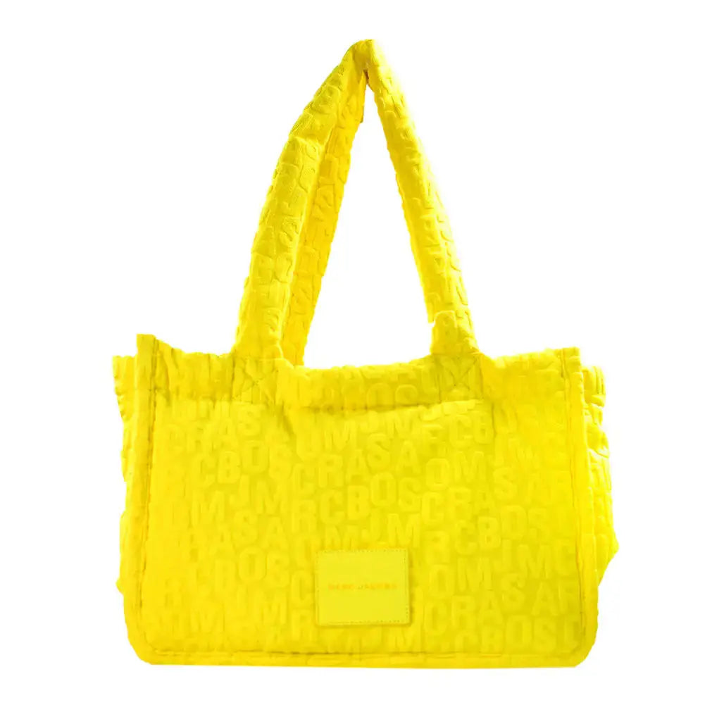 🌟 Marc Jacobs Medium Golden Kiwi Monogram Tote Bag – Chic, Versatile, and Functional KIMDRE