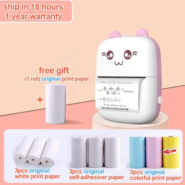 Mini Printer Portable KIMDRE