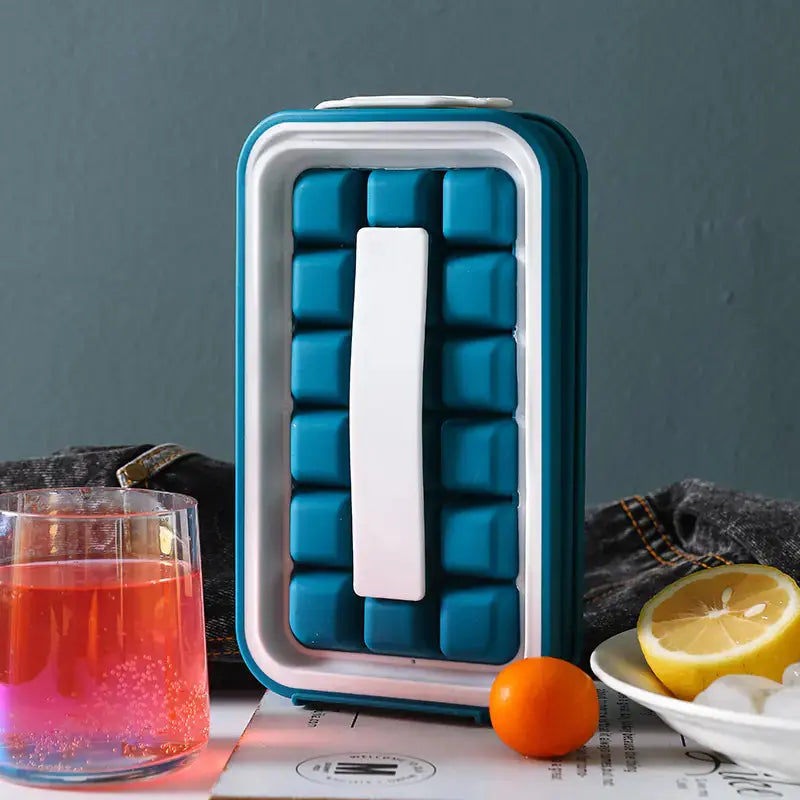 Silicone Ice Cube Mold - Two-in-One Fun & Easy Ice Maker KIMDRE