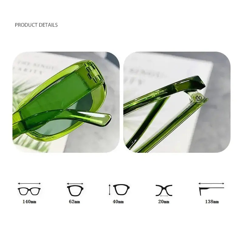 😎 Vintage Rectangle Sunglasses