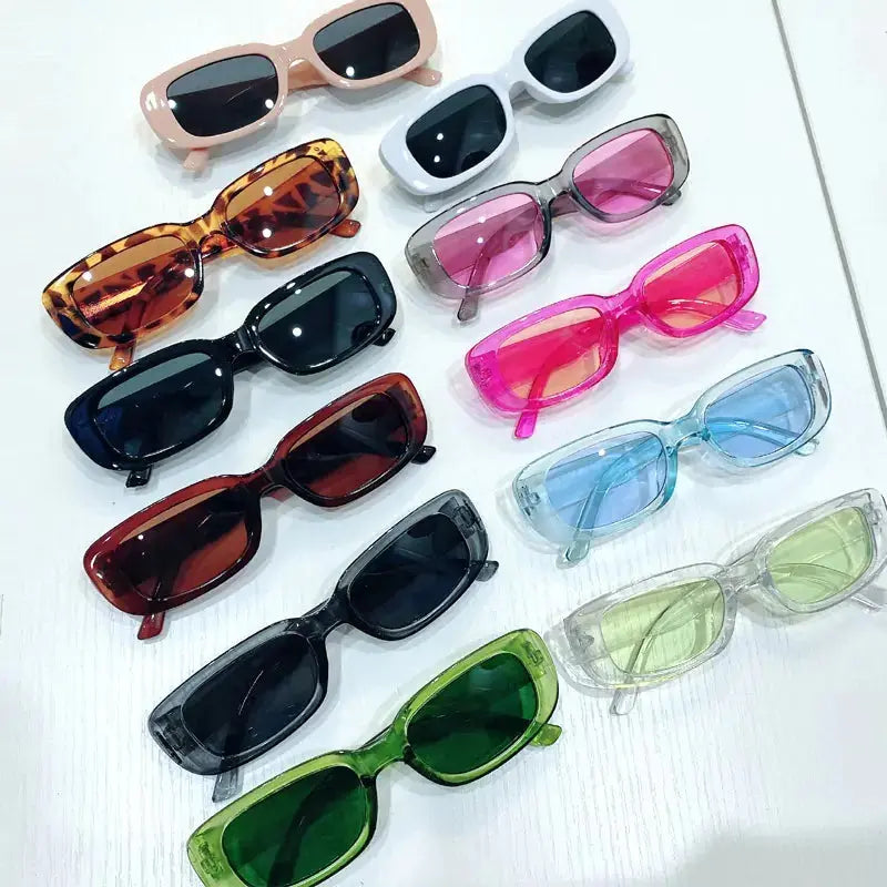 😎 Vintage Rectangle Sunglasses