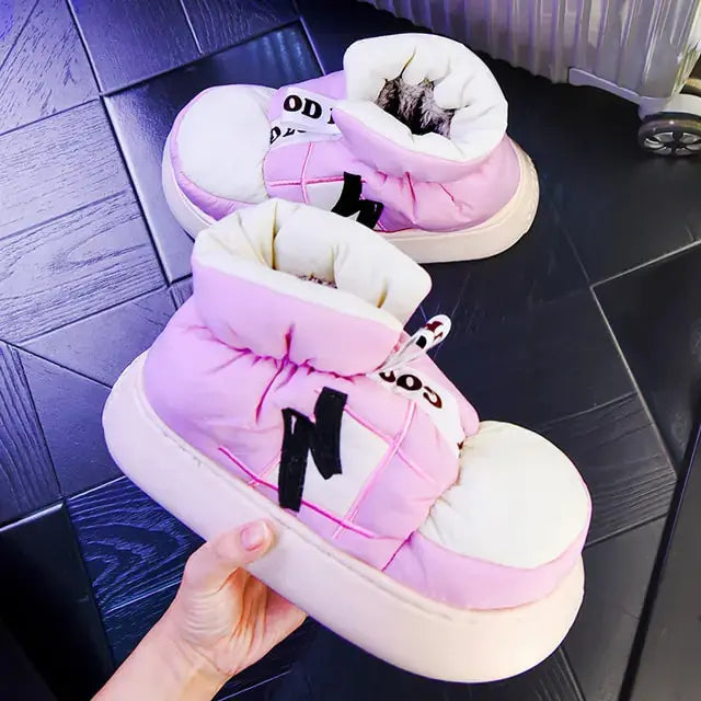 Warm Plush Lining Slippers KIMDRE