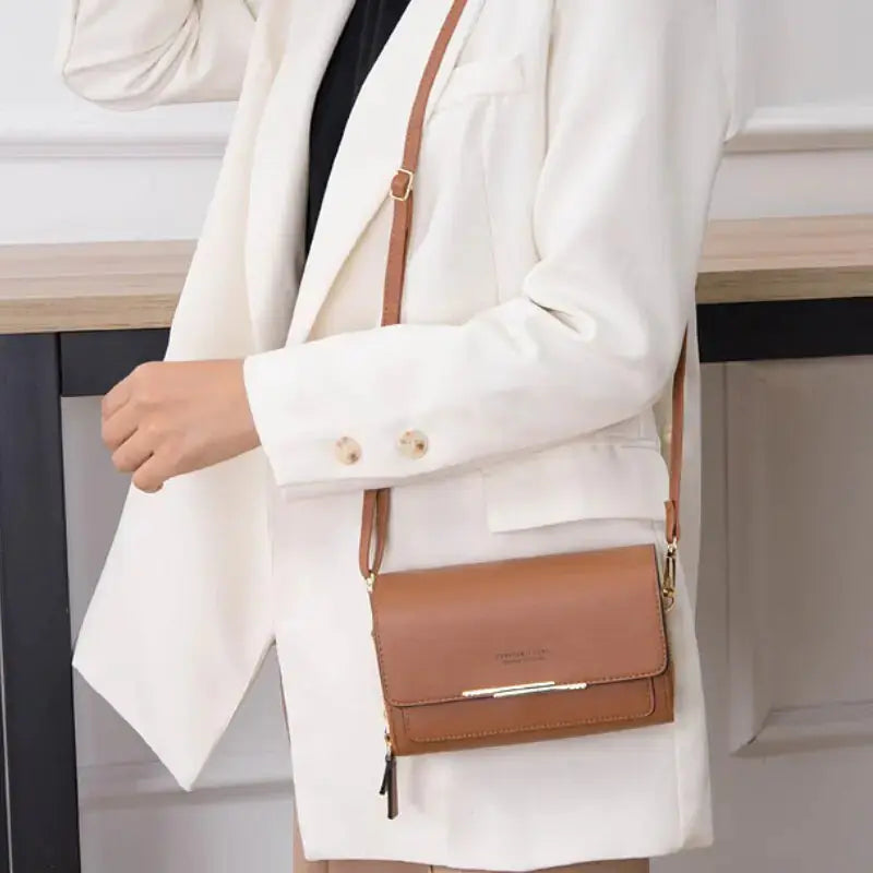 Leather Shoulder Bag KIMDRE