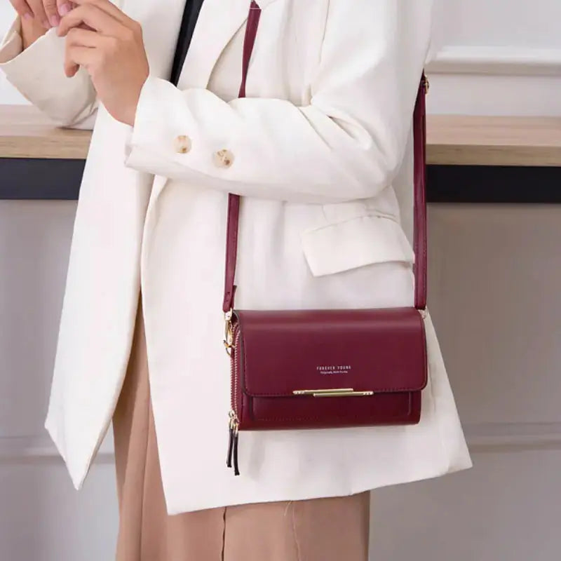 Leather Shoulder Bag KIMDRE