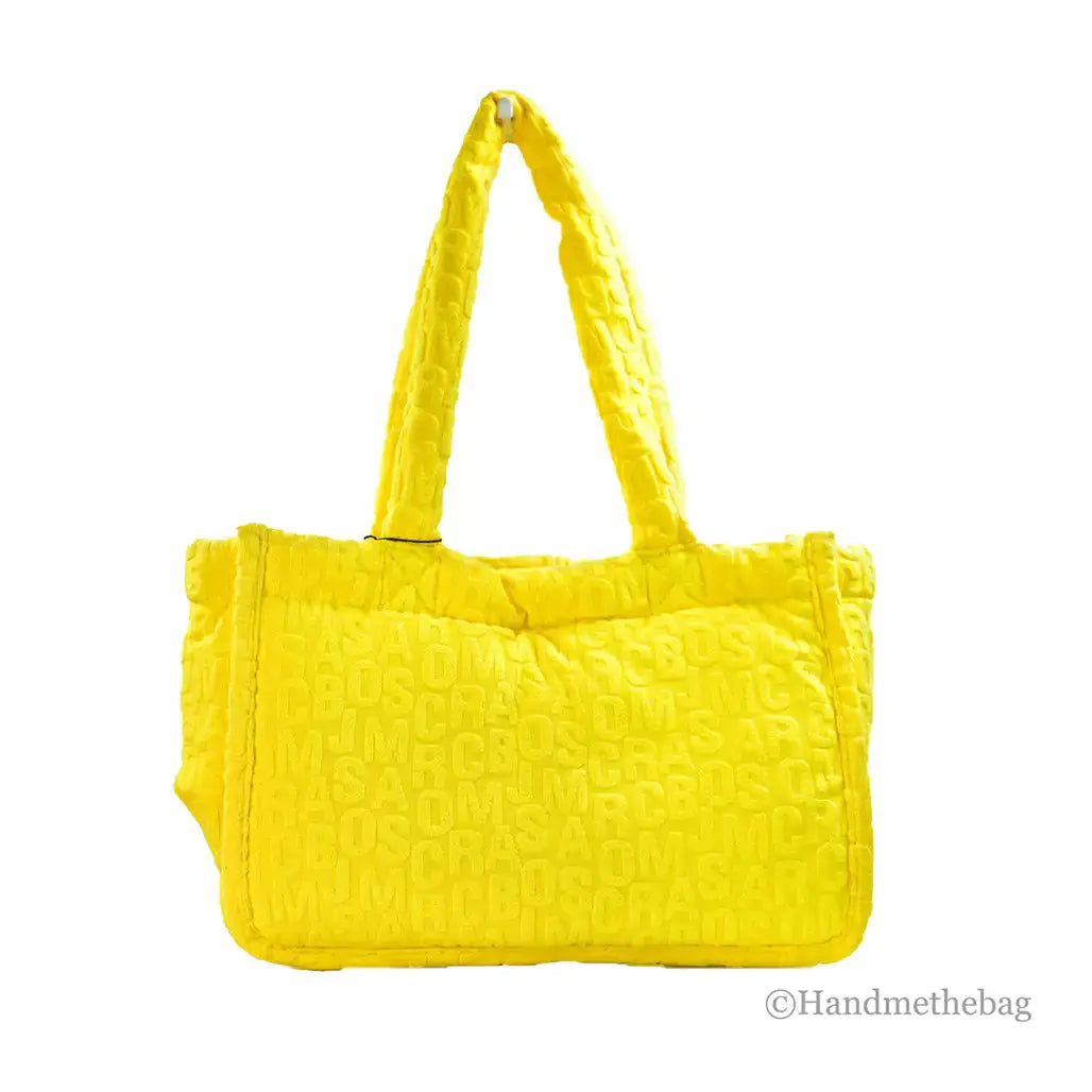 🌟 Marc Jacobs Medium Golden Kiwi Monogram Tote Bag – Chic, Versatile, and Functional KIMDRE